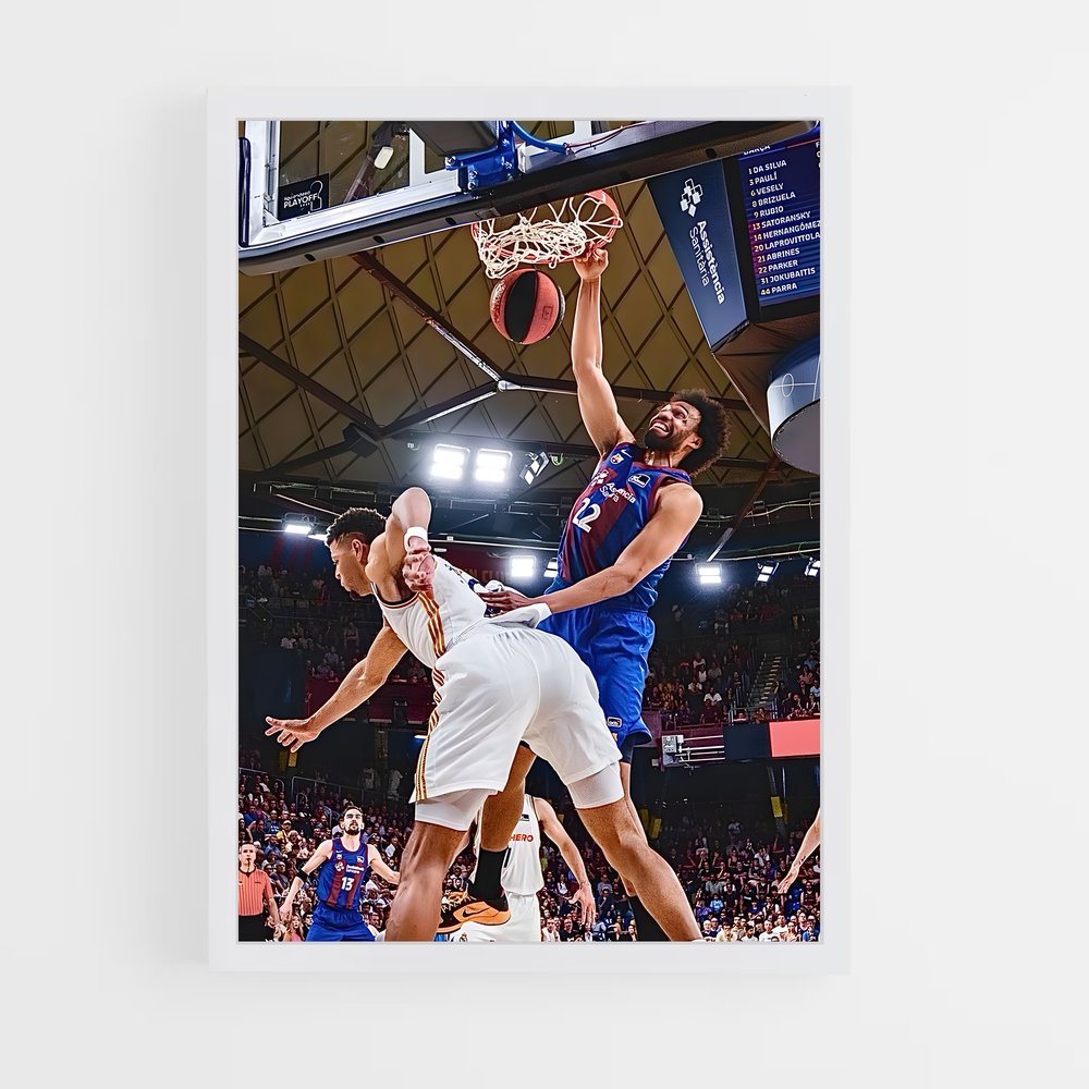Poster barcelona basketball (vue 3)